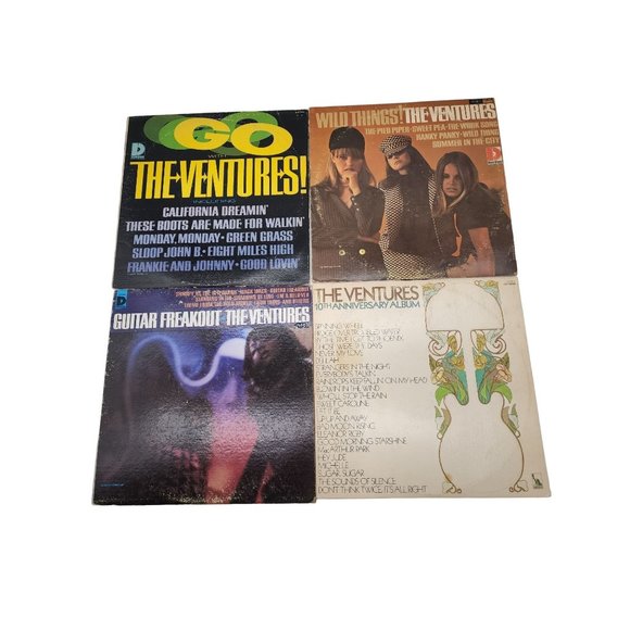 The Ventures Wild Things, Go With, Guitar Freakout, 10th Anniversary - Picture 1 of 2